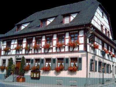Landhotel Krone Königsbach-Stein Exteriér fotografie